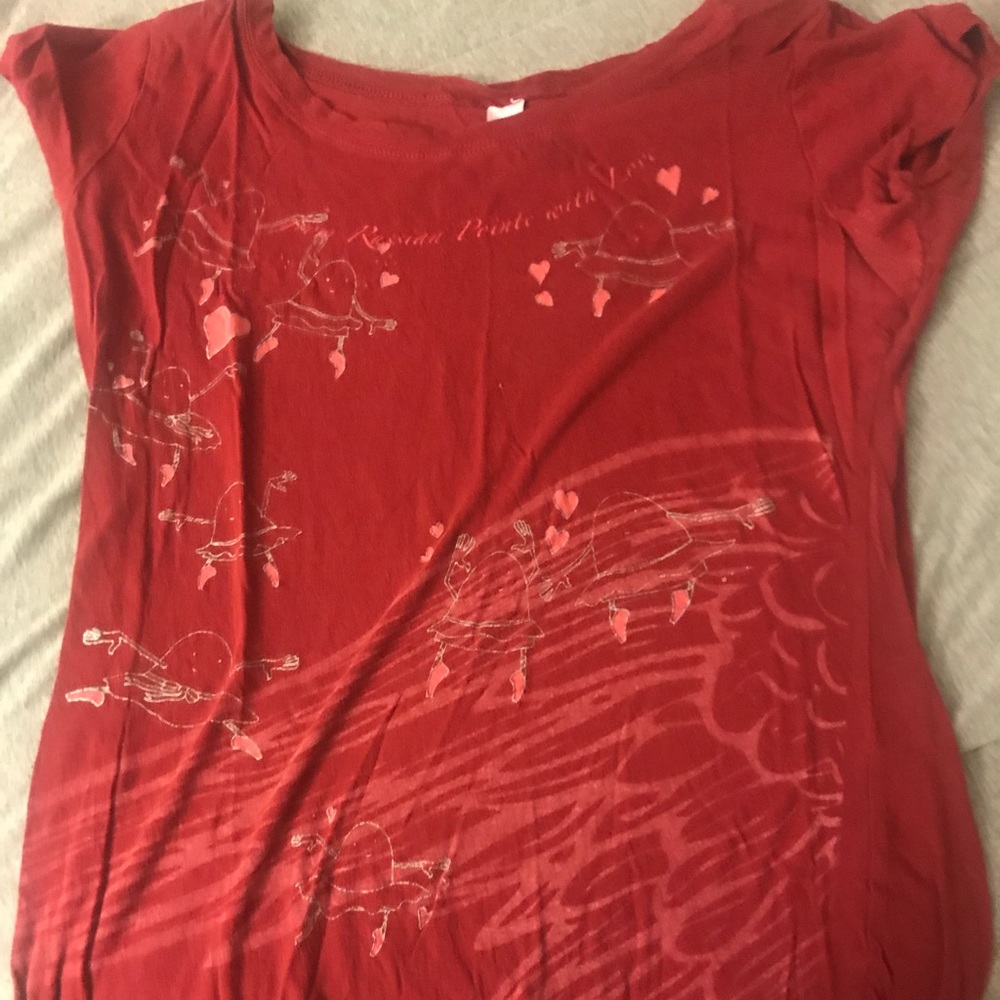 Russian point dance ballet T-shirt